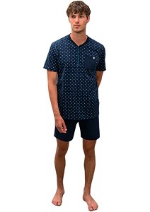 Vamp - Pohodlné dvoudílné pánské pyžamo 16650