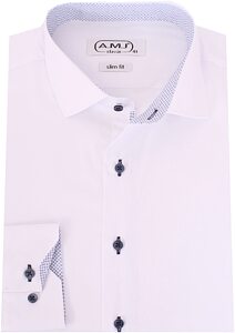 Pánská slim společenská košile AMJ JDSR 018/36 bílá