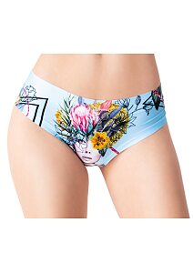 Bezešvé dámské kalhotky Meméme Secret Blue Frida