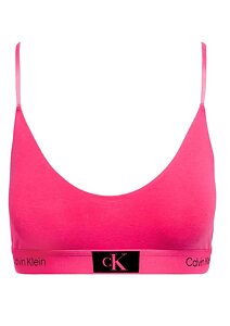 Calvin Klein unlined bralette QF7245E collection 1996  cerise lipstick