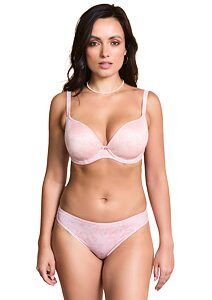 Jemně vyztužená podprsenka Triola Top Fit 29860 pudr