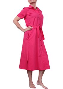 Dámské košilové šaty Orange Point 2684 fuchsia
