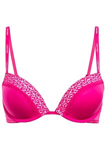 Push up podprsenka Calvin Klein Flirty QF5145E fuchsia