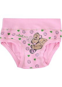 Bavlněné kalhotky Emy Bimba B2451 sv.růžové