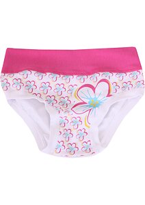 Bavlněné dívčí kalhotky s obrázky Emy Bimba B2504 rosa fluo