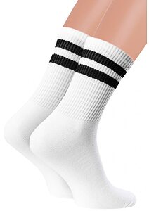 Sportovní ponožky Steven 337057 bílé