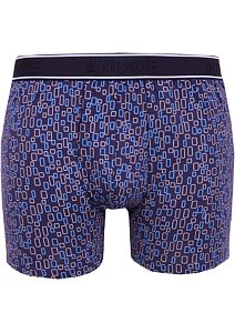 Moderní pánské boxerky s přiznanou gumou v pase Andrie PS 5634 inkoust