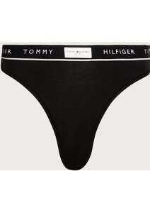 Dámská tanga Tommy Hilfiger bikini UW0UW04812 černé