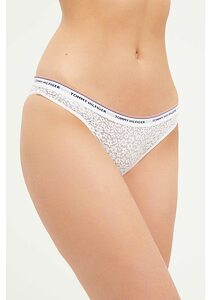 Krajková klasické  kalhotky Tommy Hilfiger UW0UW04897 bílé