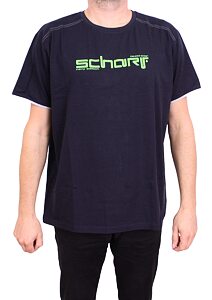 Pohodlné pánské tričko Scharf SFZ23054 navy-zelená