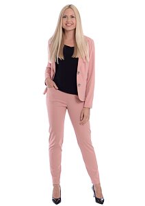 Stylové sako pro ženy Tolmea 0524 st.růžové