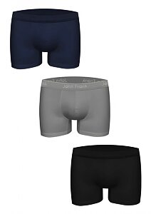 Boxerky pro muže John Frank s micromodalem JF3BMODNA03 mix 3 pack