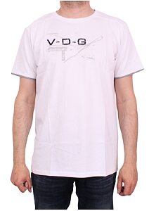 Pánské tričko s krátkým rukávem Vanderberg 00204 bílé