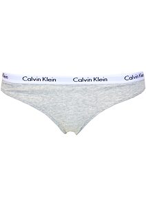 Kalhotky Calvin Klein Carousel QD3588E šedá