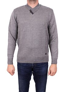 Módní svetr pro muže  Jordi 503 šedý