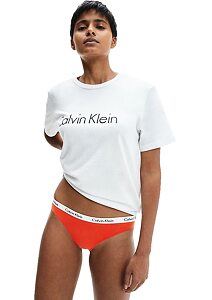 Kalhotky Calvin Klein Carousel QD3588E červeno-orange