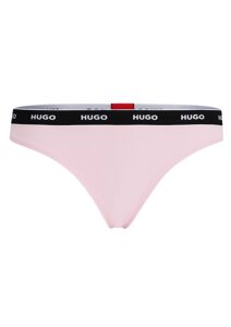 Dámská tanga Hugo 50480150 sv.růžové