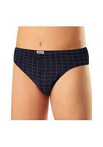 Pánské bavlněné slipy Andrie PS 3582 navy