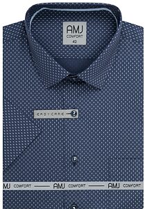 Elegantní košile pro muže AMJ Comfort VKBR 1430 navy