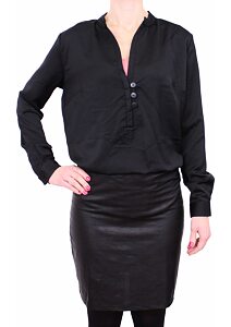 Elegatní dámská košile Fashion Mam 14-1 černá
