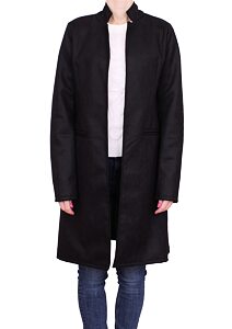 Dámský kabát Fashion Mam 48 černý