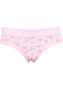 Půvabné dámské kalhotky s obrázkem Lovely Girl 4242 sv.růžové