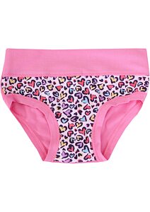 Bavlněné kalhotky se srdíčky Emy Bimba B2436 pink