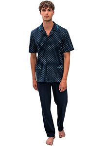 Vamp - Pohodlné dvoudílné pánské pyžamo 16654