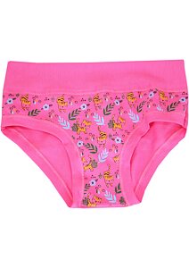 Bavlněné kalhotky s obrázky Emy Bimba B2579 rosa fluo