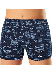 Moderní pánské boxerky Andrie PS 5787 navy