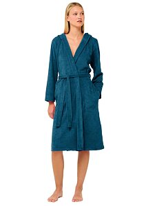 Dámský župan Vamp 22584 blue lyons