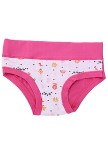 Dívčí kalhotky s obrázkem Emy Bimba B2912 rosa fluo