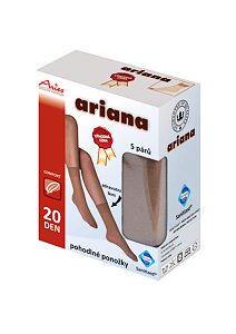 Ponožky Aries Ariana, 5 párů 8002 bronz