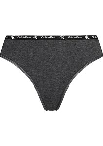 Kalhotky Calvin Klein QD3993E grafit melír z kolekce cK96
