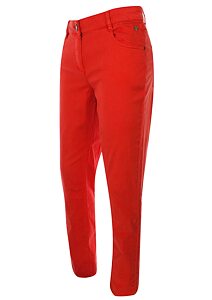 Kalhoty zeštíhlené Kenny S. Stella pro dámy 020318 červené