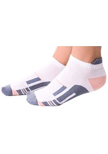 Nízké ponožky Steven 114050 bílé