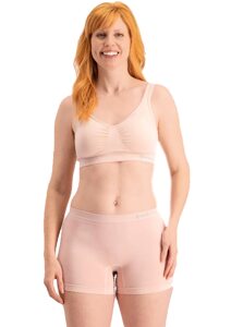 Bezešvé nohavičkové šortky z bambusu Bamboo basics Selena