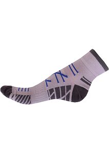 Kotníčkové ponožky Gapo Fit Vzor sv.šedá