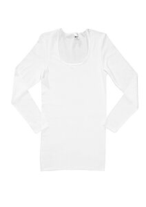 Bavlněné tričko pro ženy Body Feeling Pleas 163912 bílé