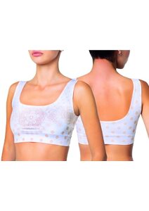 Dámský top Meméme Crop Top polka Dot Chamomile