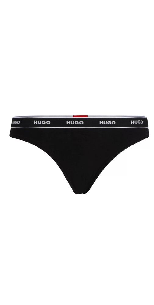 Dámská tanga Hugo 50480150 černé