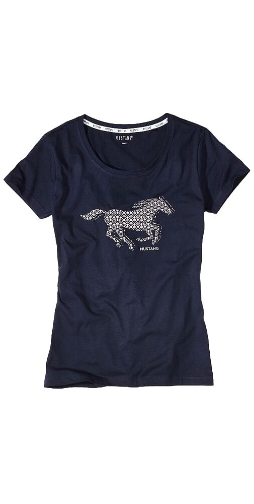 Dámské tričko Mustang 6229-2100 navy