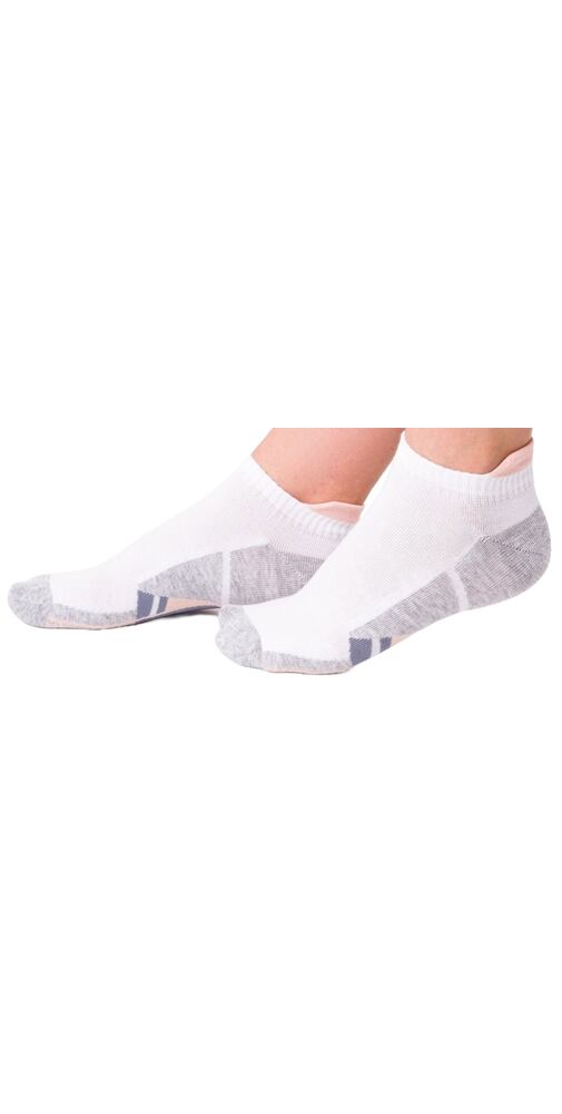 Nízké ponožky Steven 120050 bílé