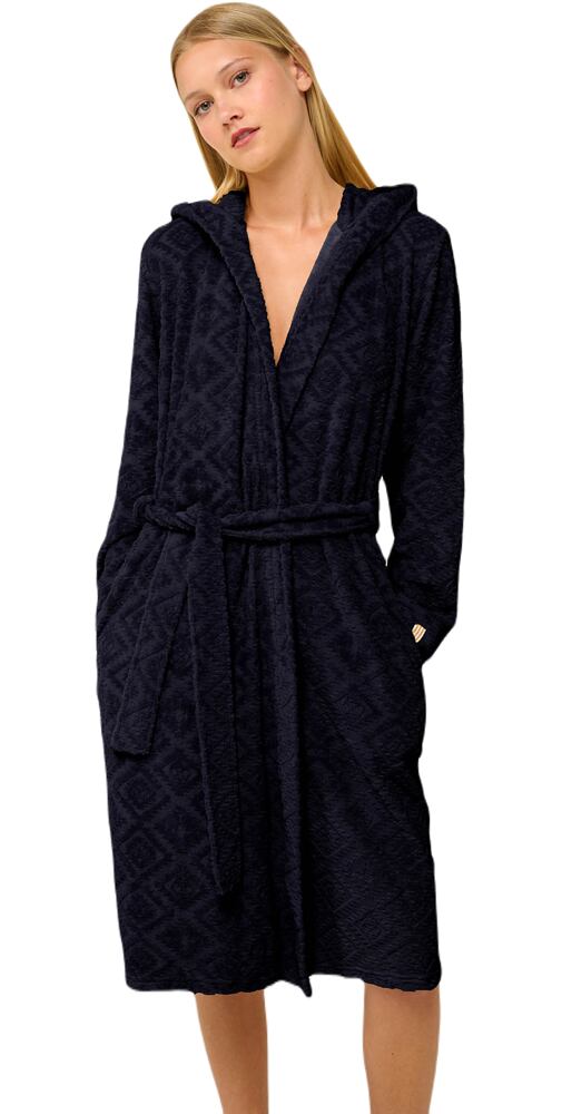 Dámský župan Vamp Frottee Plain 22535 blue