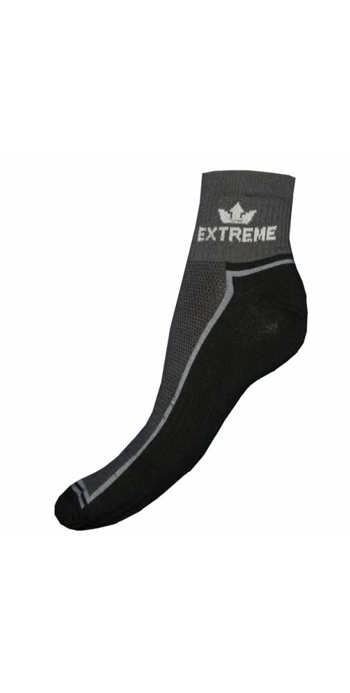 Ponožky Gapo Fit Extreme tm.šedá