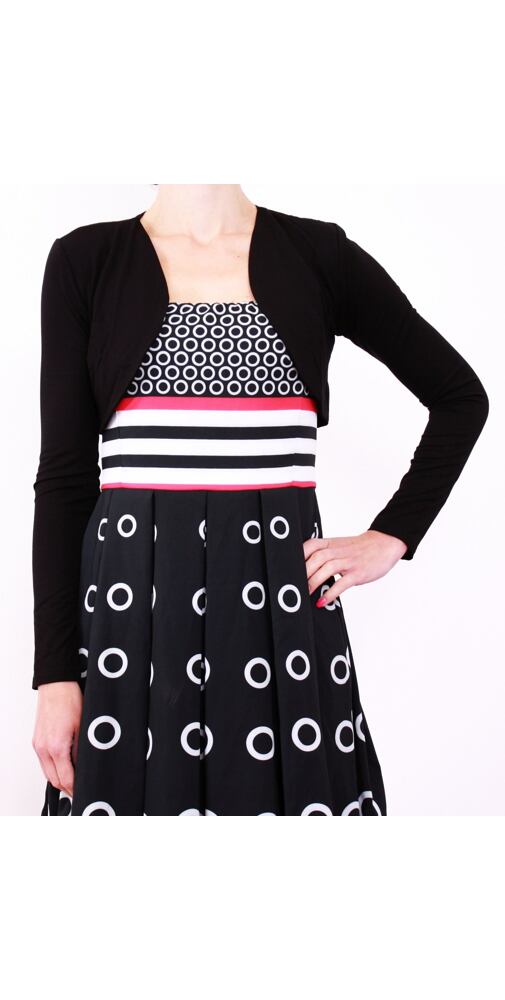 Černé bolerko Fashion Mam