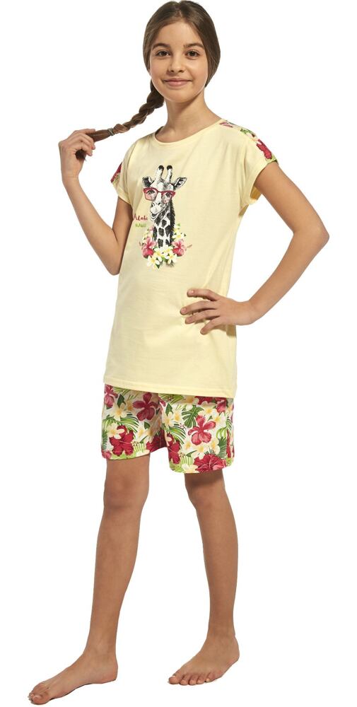 Dívčí pyžamo s krátkým rukávem