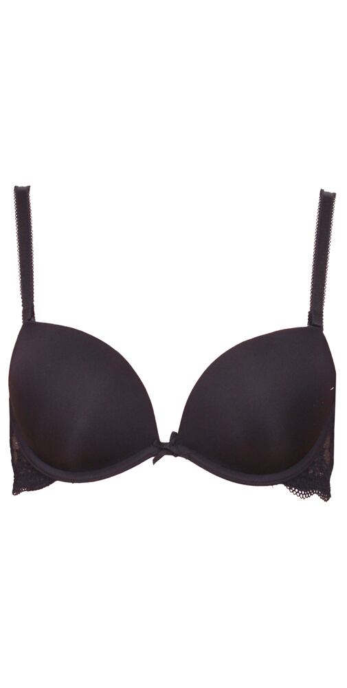 Černá sexy push up podprsenka 