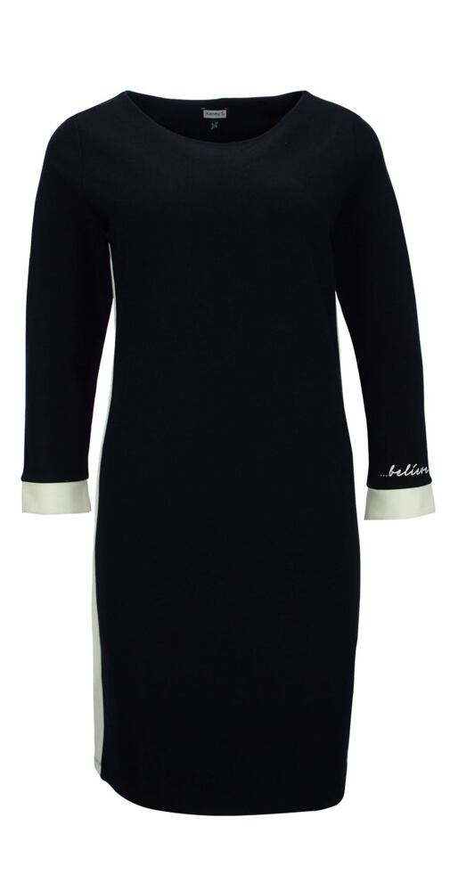 Černobílé elegantní šaty Kenny S.
