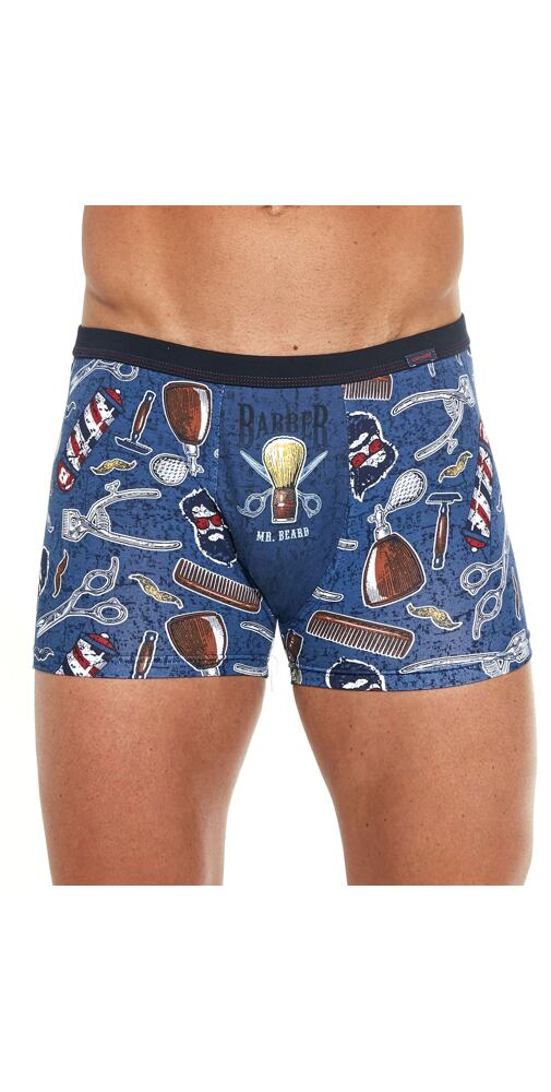 Boxerky Cornette Tattoo Barber tm. jeans